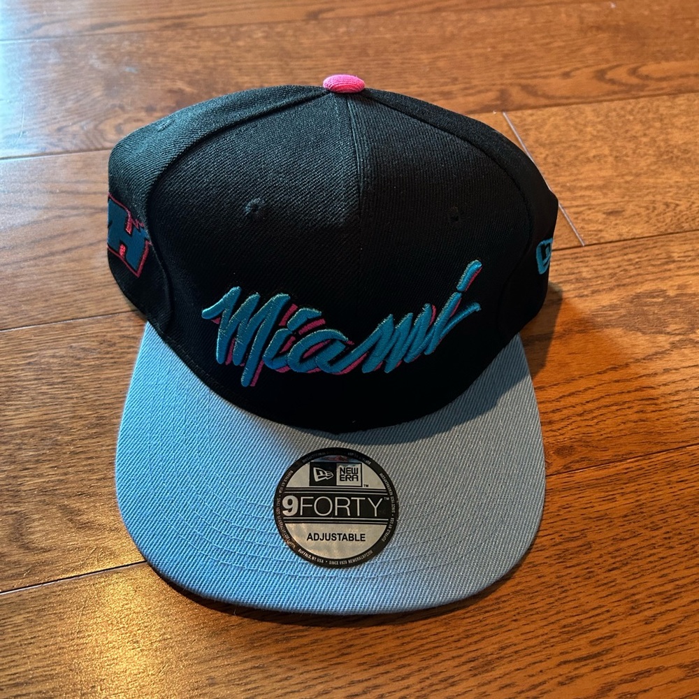 Brand new Miami Heat hat SnapBack